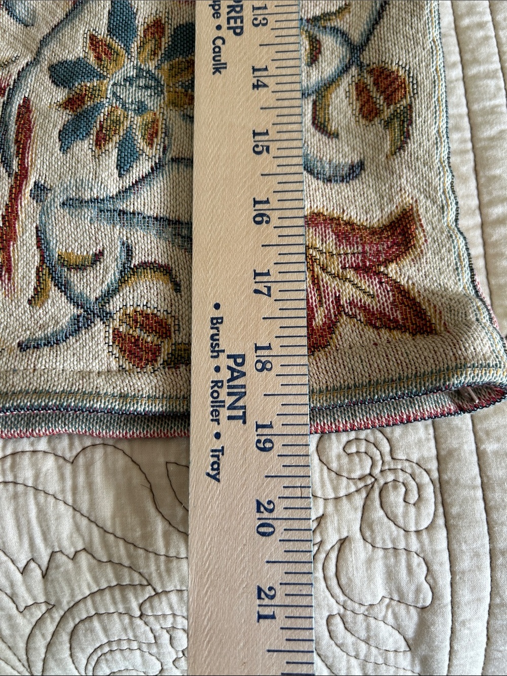 Soft Surroundings pair of standard tapestry pillow shams. - Picture 4 of 6